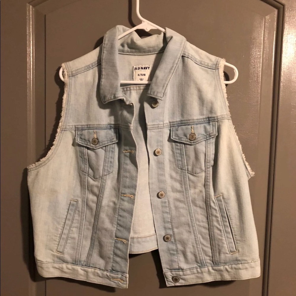 Denim vest